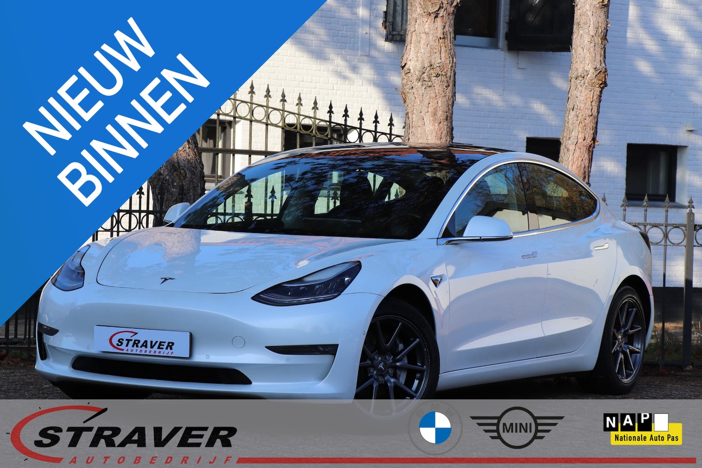 Tesla Model 3 - Long Range RWD Long Range AWD 75 kWh |Trekhaak - AutoWereld.nl