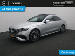 Mercedes-Benz E-klasse - 300 e Sport Edition | Panorama Schuif-Kanteldak | 360° camera | AMG Line | MBUX Superscree