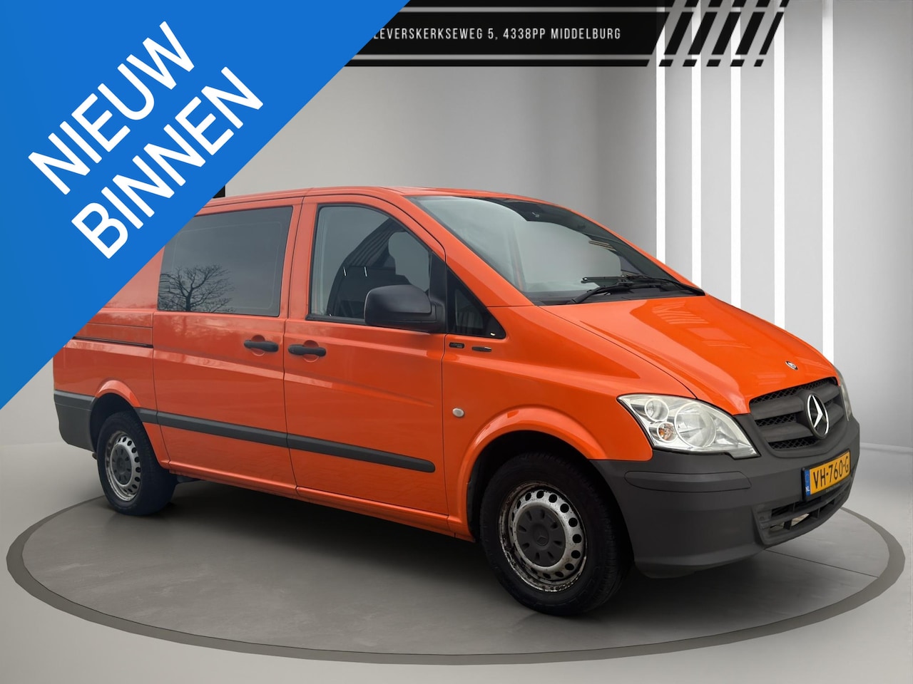 Mercedes-Benz Vito - 113 CDI 320 Lang Dubbele Cabine Airco - AutoWereld.nl