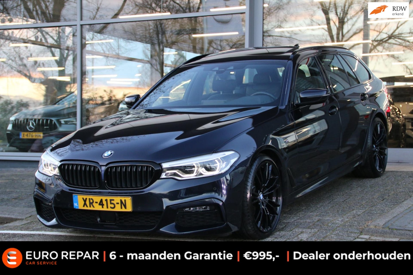 BMW 5-serie Touring - 520i M-PAKKET PANO-DAK TREKHAAK DEALER OND! - AutoWereld.nl