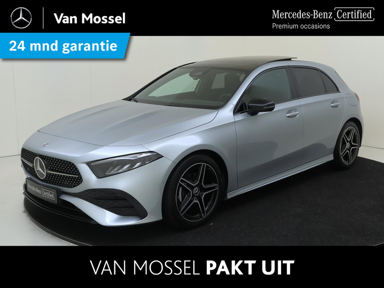 Mercedes-Benz A-klasse - 180 AMG Line Stoelverwarming / Achteruitrijcamera / Panorama-schuifdak / Night-Pakket - AutoWereld.nl