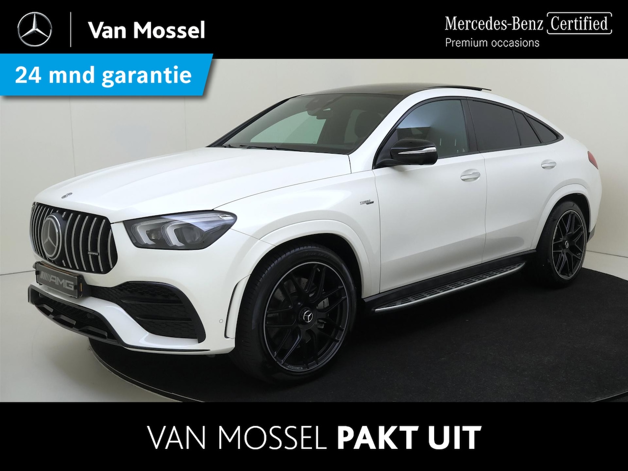 Mercedes-Benz GLE-Klasse Coupé - AMG 53 4MATIC+ Premium Plus / Panoramadak/ 22 inch/ Night/ Burmester/ Massage/ Standkachel - AutoWereld.nl