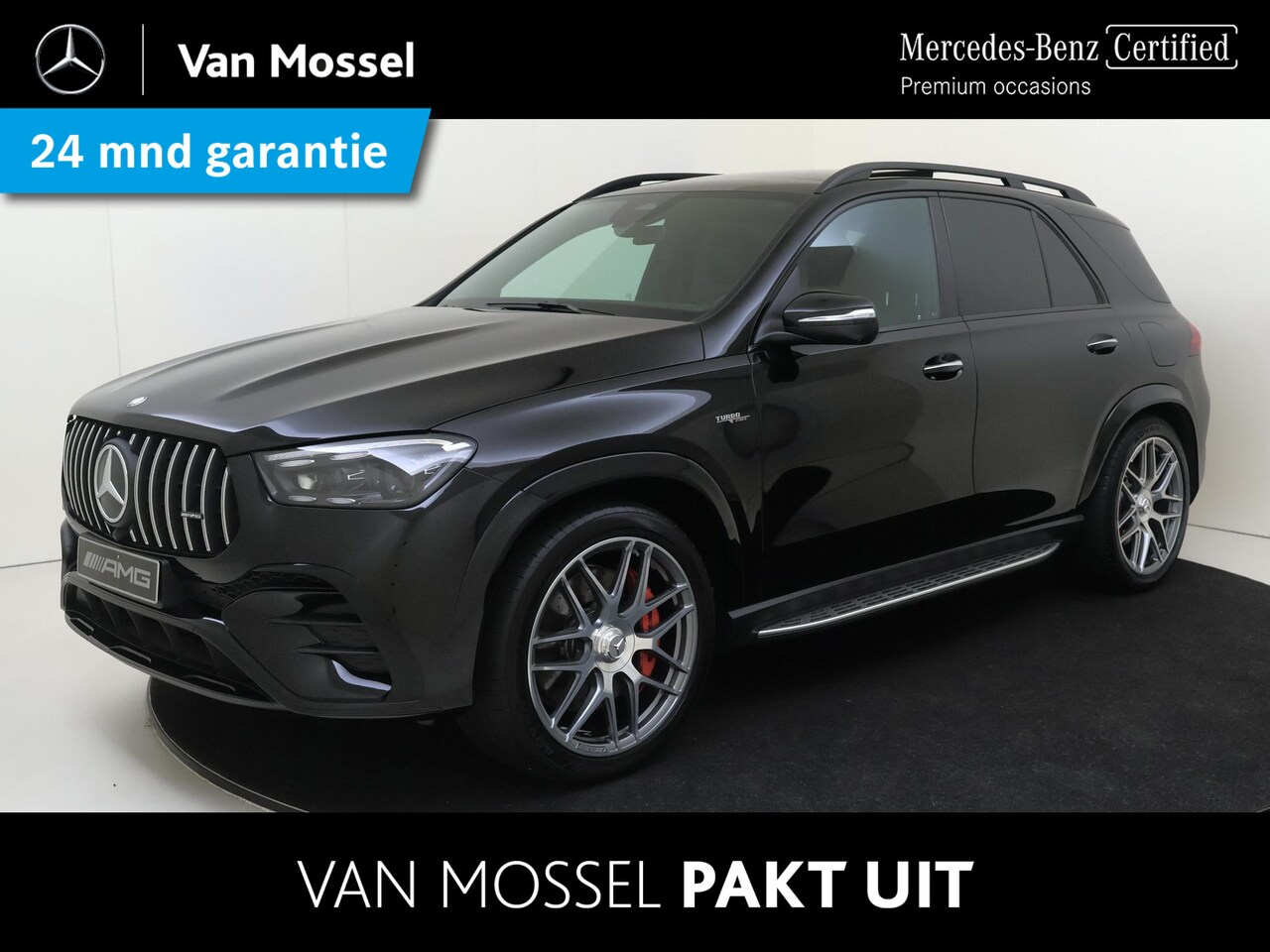 Mercedes-Benz GLE-Klasse - AMG 53 Hybrid 4MATIC+ Premium Plus / Panoramadak/ Burmester/ 22 inch/ Comfortpakket achter - AutoWereld.nl