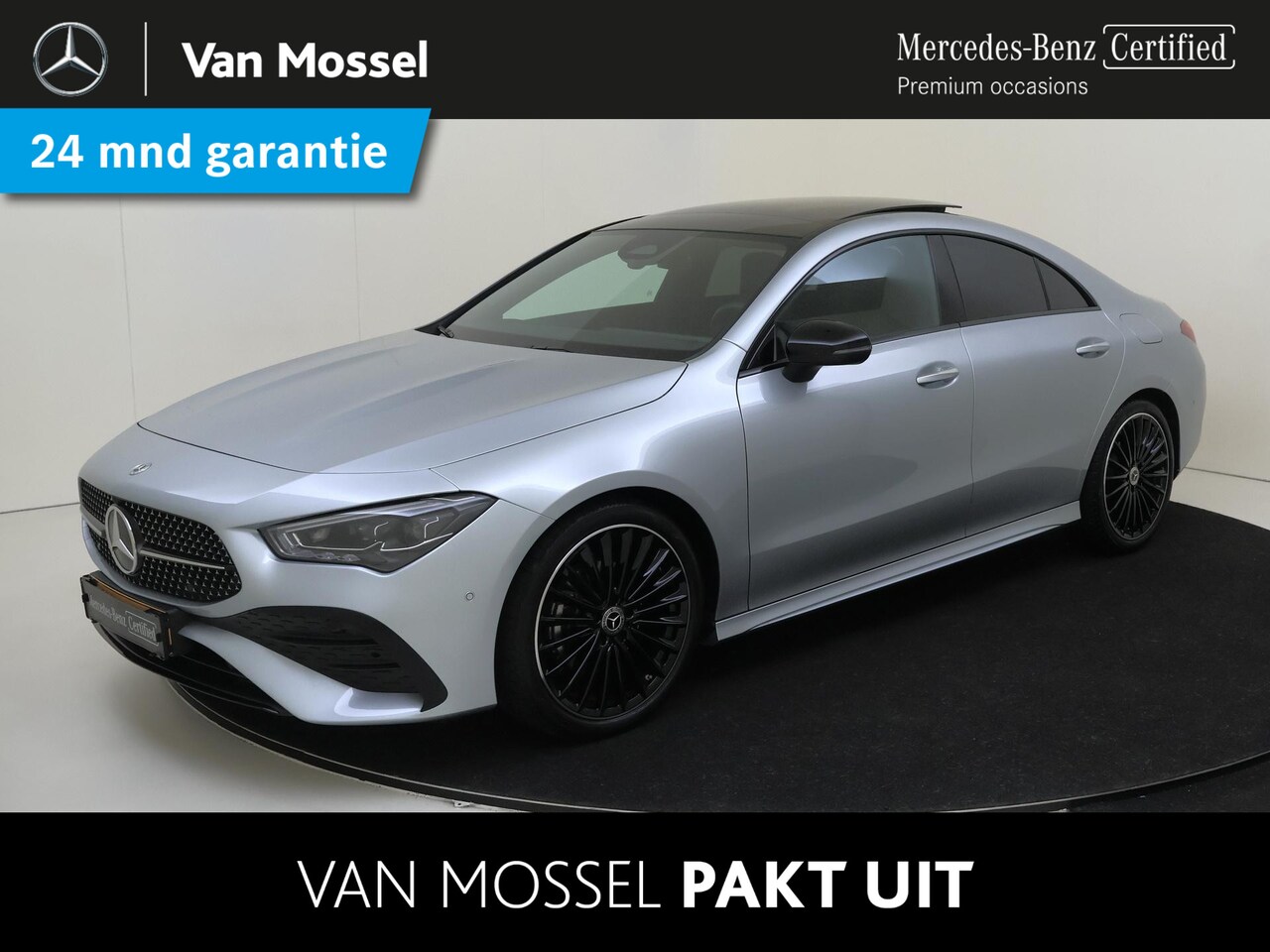 Mercedes-Benz CLA-Klasse - 180 Star Edition AMG Line Panoramadak / Keyless / 19'' Multispaak / Parkeercamera / Nightp - AutoWereld.nl