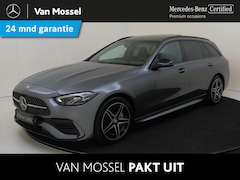 Mercedes-Benz C-klasse Estate - 300 e AMG Line Panoramadak / Nightpakket / Artico-Leder / Parkeercamera / Stoelverwarming