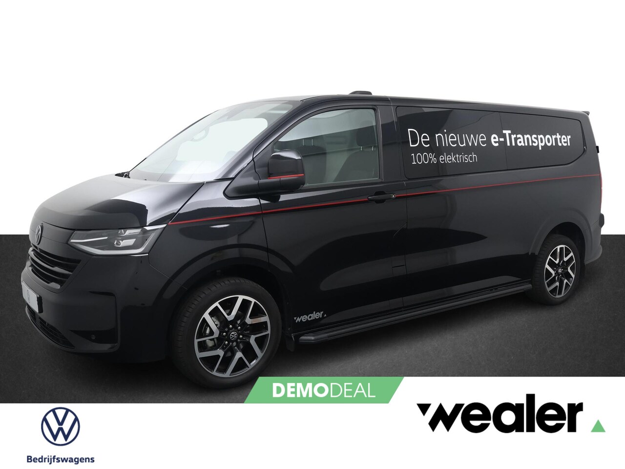 Volkswagen e-Transporter - 32 L2H1 Bulli 64 kWh 210  kW (286 pk) DEMO | IQ lights | Navigatie Apple/Andriod carplay | - AutoWereld.nl
