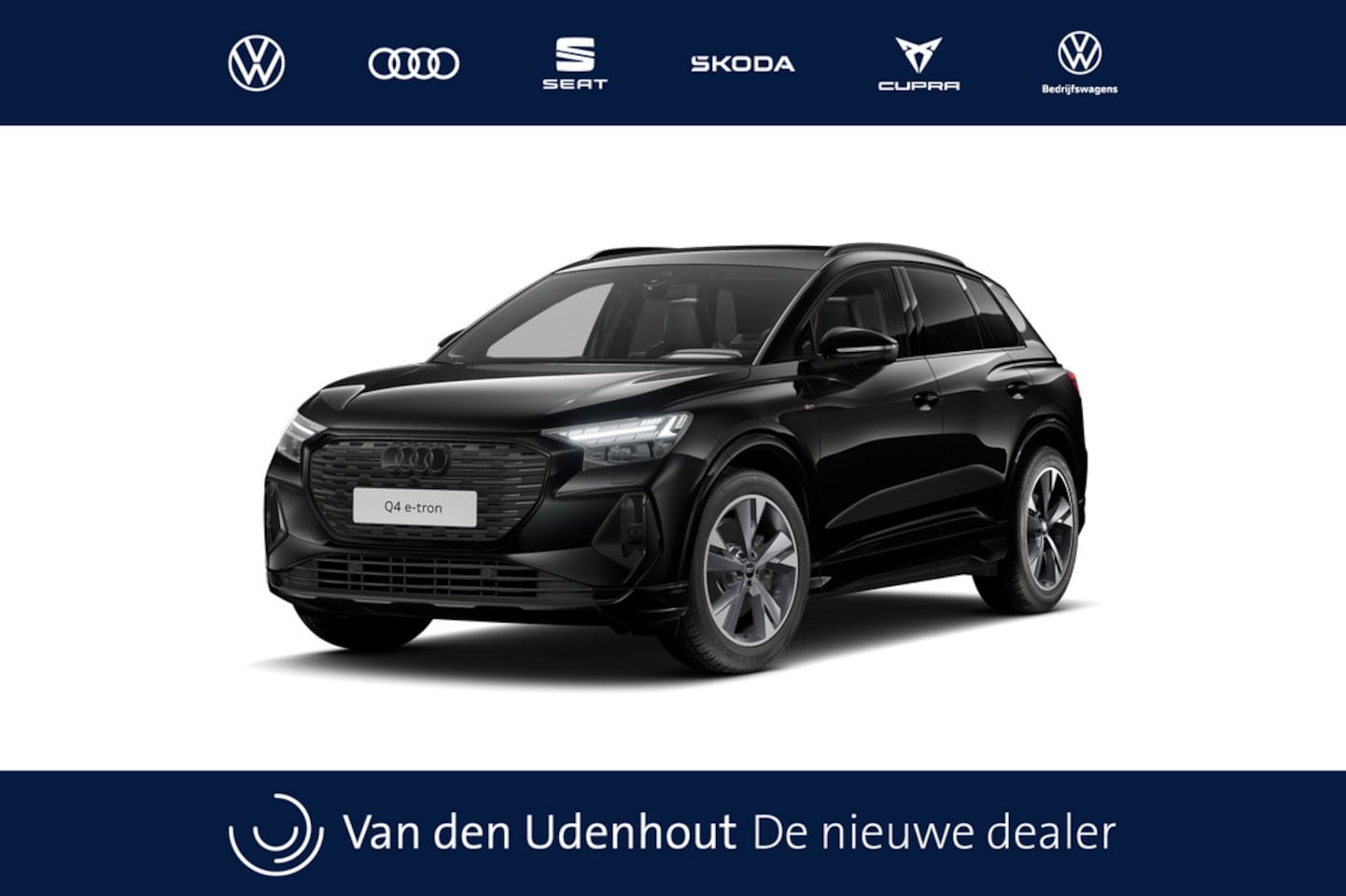 Audi Q4 e-tron - Q4 45 e-tron 286 1AT S edition Competition Automaat | Optiekpakket zwart plus - AutoWereld.nl