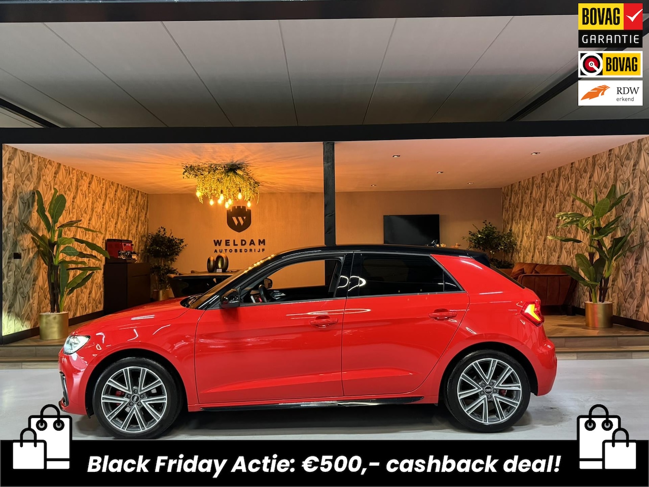 Audi A1 Sportback - 25 TFSI Pro Line Garantie Carplay StoelVW Led Cruise Clima Navi Dab PDC Keyless Rijklaar - AutoWereld.nl