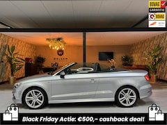 Audi A3 Cabriolet - 1.4 TFSI CoD Ambition Pro S Line Garantie NAP Leder NekVW StoelVW Cruise Navi Clima Led PD