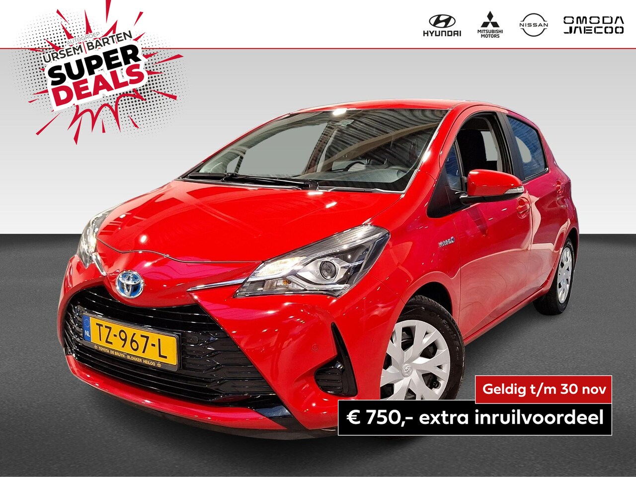 Toyota Yaris - 1.5 Hybrid Active Navigatie | Camera - AutoWereld.nl