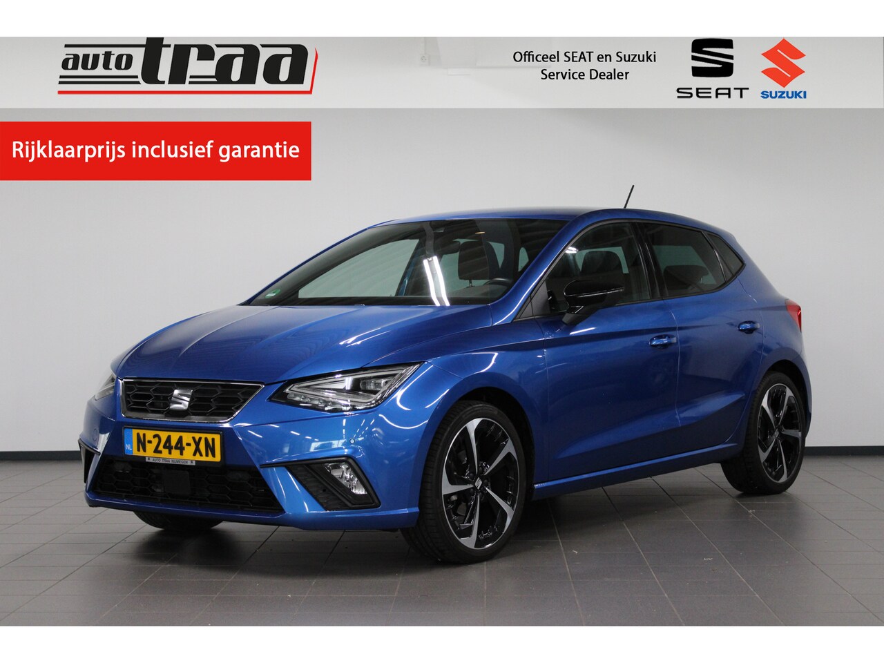 SEAT Ibiza - 1.0 EcoTSI FR Business Intense / 18'' LMV / FULL LED / STOELVERW. / - AutoWereld.nl