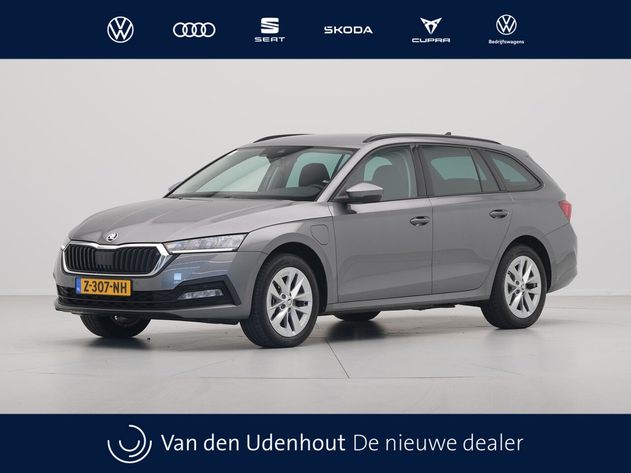 Skoda Octavia Combi - 1.4 TSI iV 204pk PHEV Business Edition Navigatie Wegkl.trekhaal Pdc Virtual Cockpit Carpla - AutoWereld.nl