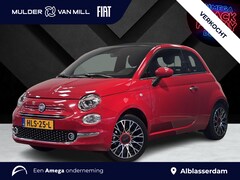 Fiat 500 C - Cabio RED 1.0 Hybrid 70pk | NAVI | CLIMA | DAB+ | 16" LM-VELGEN | PARKEERHULP | APPLE CARP