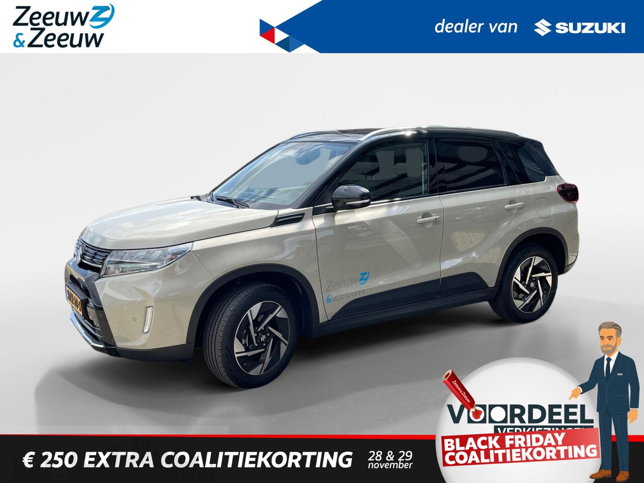 Suzuki Vitara - 1.4 Boosterjet Smart Hybrid Style MY2025 | 1850 euro Korting | Android Auto Apple Carplay - AutoWereld.nl