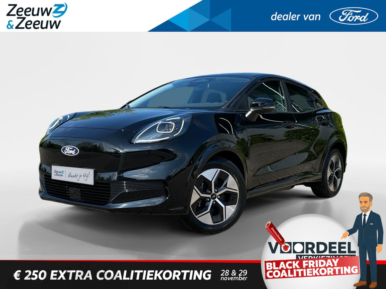 Ford Puma Gen-E - | 100% Electric | Direct Leverbaar| 376km Rijbereik | Nieuw | Comfort Pack | Winter Pack | - AutoWereld.nl