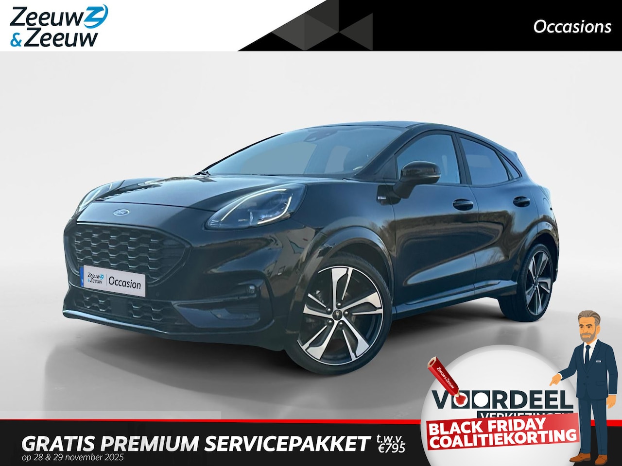 Ford Puma - 1.0 EcoBoost Hybrid ST-Line X | Zeer nette auto | Driver Assistance Pack | 19 LM Velgen | - AutoWereld.nl