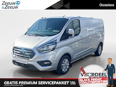 Ford Transit Custom - 320 2.0 TDCI L2H1 Limited | Actie prijs | 170 pk Automaat | Navigatie | Trekhaak | Wegklap