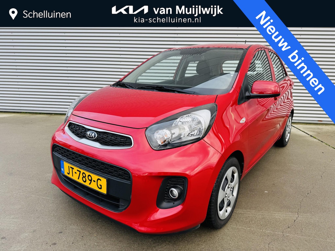 Kia Picanto - 1.0 EconomyPlusLine Airco NW door ons geleverd & 100% Dealeronderhouden ! - AutoWereld.nl