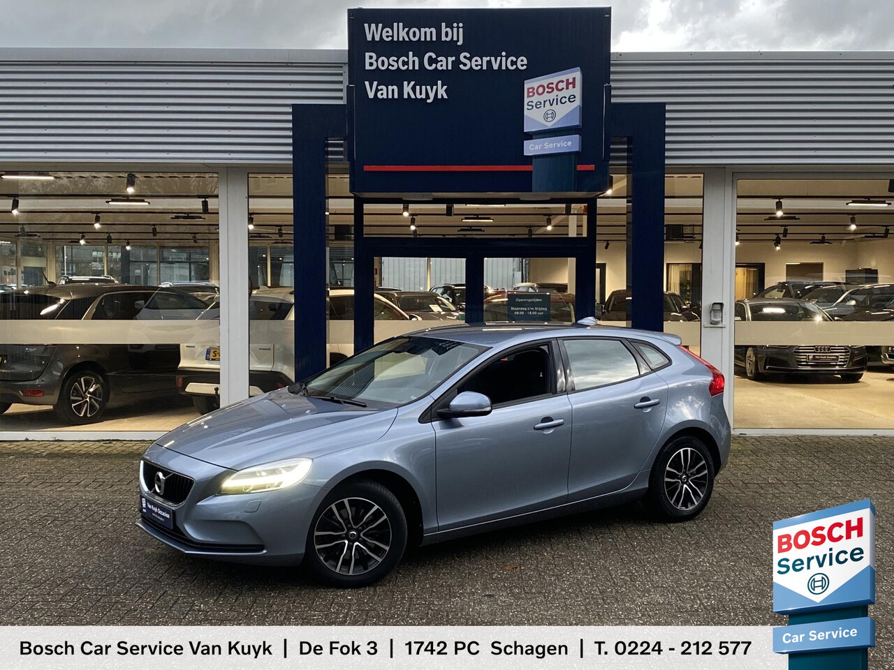 Volvo V40 - 2.0 T2 Nordic+ / NL-Auto / Dealer-Onderhouden / Standkachel / Cruise-Control / Climate-Con - AutoWereld.nl