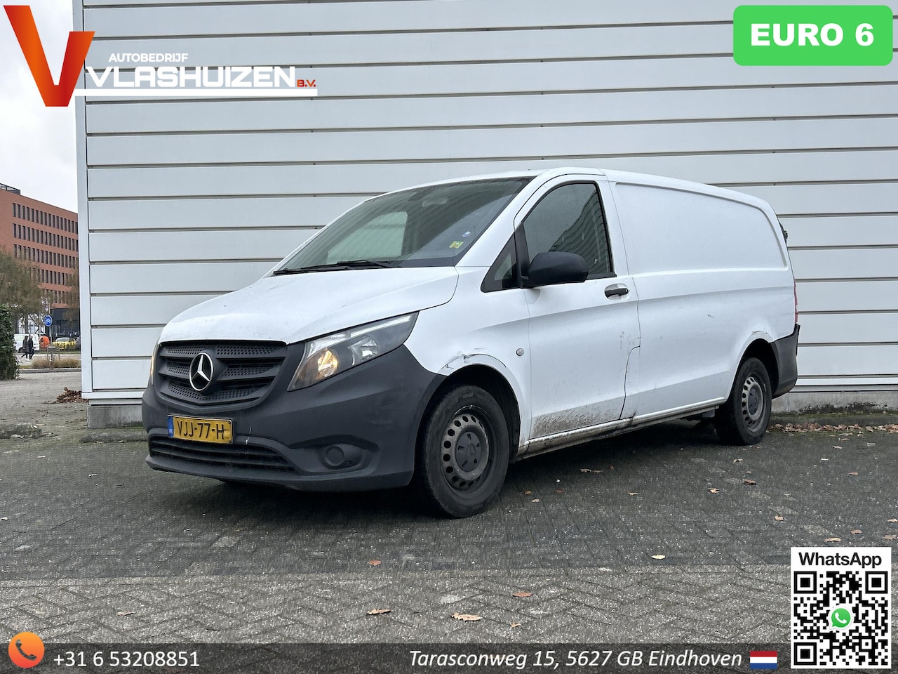 Mercedes-Benz Vito - 114 CDI Lang | € 6.450,- NETTO! | Euro 6 | Bijrijdersbank | Airco | Cruise | APK 08-2026 | - AutoWereld.nl