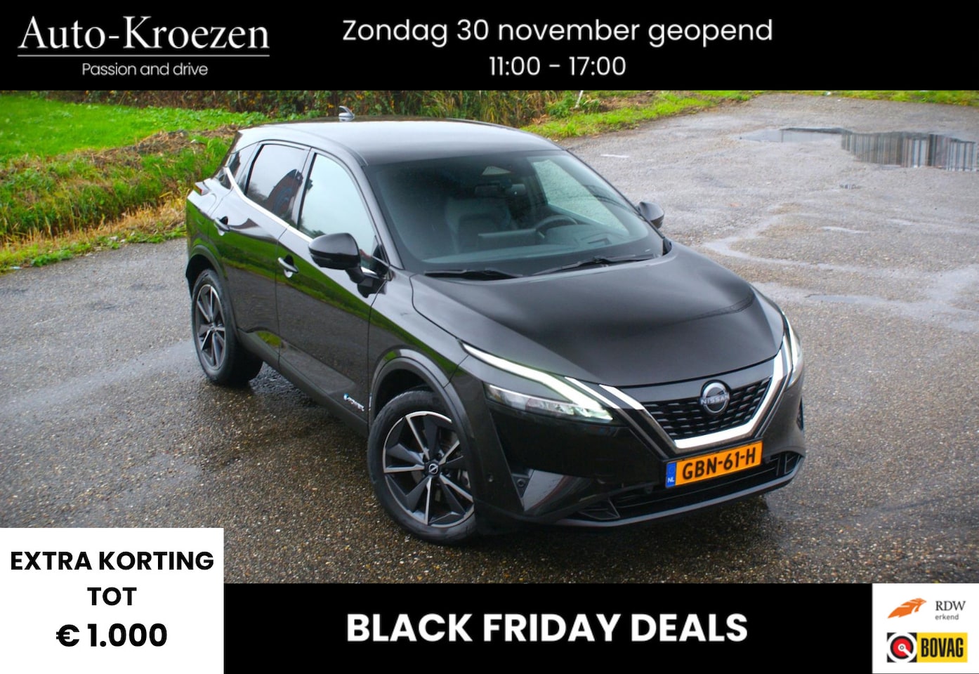 Nissan Qashqai - 1.5 e-Power Tekna | Org NL | 360 Camera | Adaptief Cruise | - AutoWereld.nl