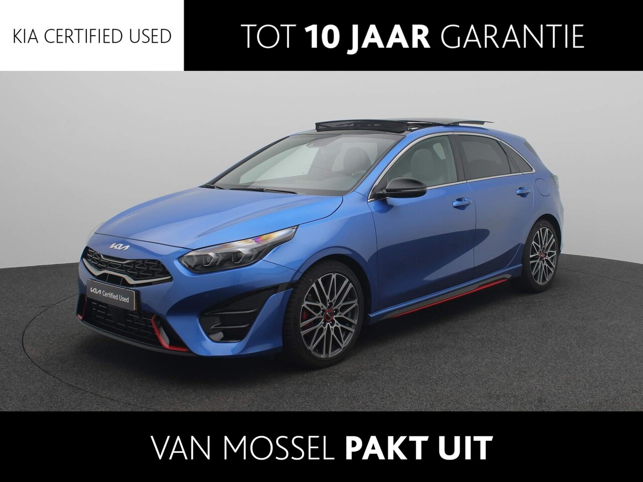 Kia Cee'd - Ceed 1.6 T-GDi GT | UNIEK | Navigatie | Climate Control | Parkeersensoren | Camera | Stoel - AutoWereld.nl