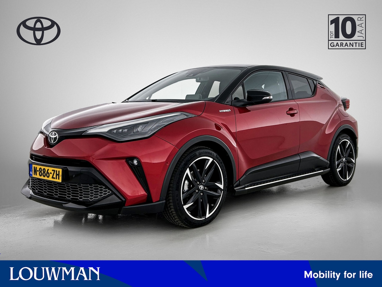 Toyota C-HR - 2.0 Hybrid GR-Sport 183 PK | 1e Eigenaar | NIEUW Geleverd en Onderhouden | Treeplanken | J - AutoWereld.nl