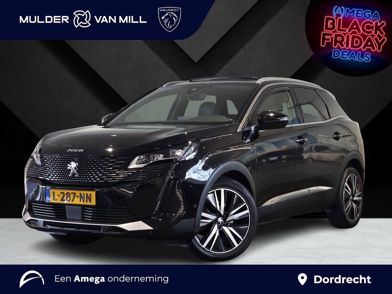 Peugeot 3008 - GT Pack Business 1.2 Turbo 130pk EAT8 | SCHUIF/KANTELDAK | HANDSFREE A.KLEP | ALCANTARA | - AutoWereld.nl