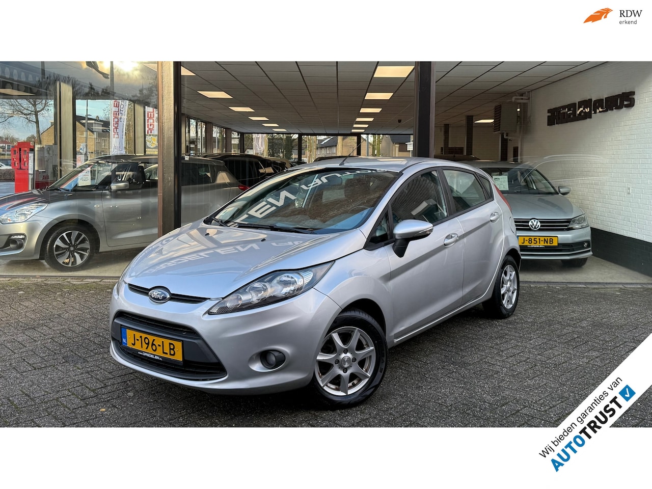 Ford Fiesta - 1.25 82pk 5drs AIRCO / ELEKTR PAK / STOELVERW / LMW - AutoWereld.nl