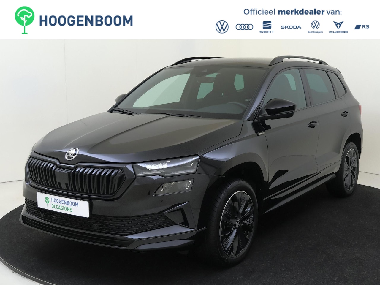 Skoda Karoq - 1.5 TSI ACT Sportline Business | Trekhaak | Achteruitrijcamera | Keyless | Adaptieve cruis - AutoWereld.nl