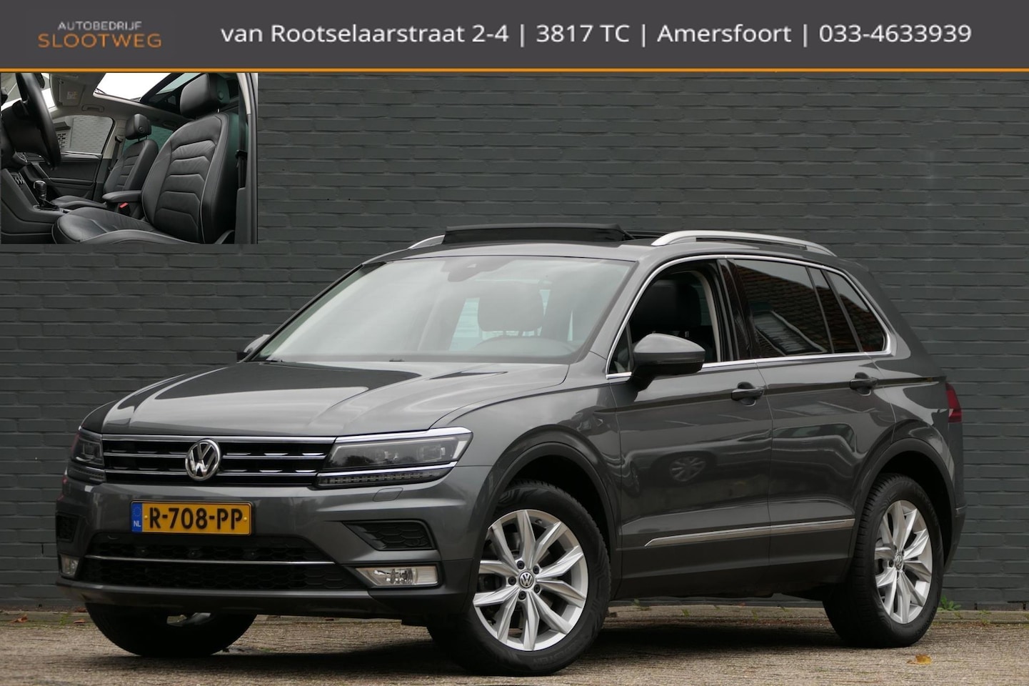 Volkswagen Tiguan - 2.0TSI 4Motion Highline Leer | Panoramadak | Full LED | Keyless | Trekhaak - AutoWereld.nl