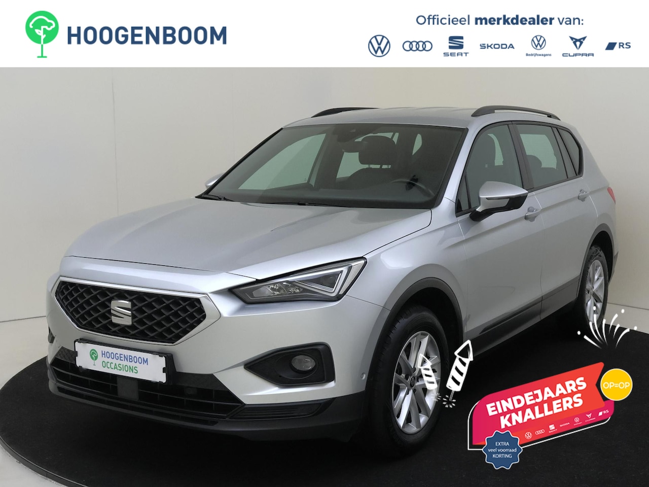 SEAT Tarraco - 1.5 TSI Style | Parkeerasisstent | Achteruitrijcamera | 3-zone airco | Dodehoek detectie | - AutoWereld.nl