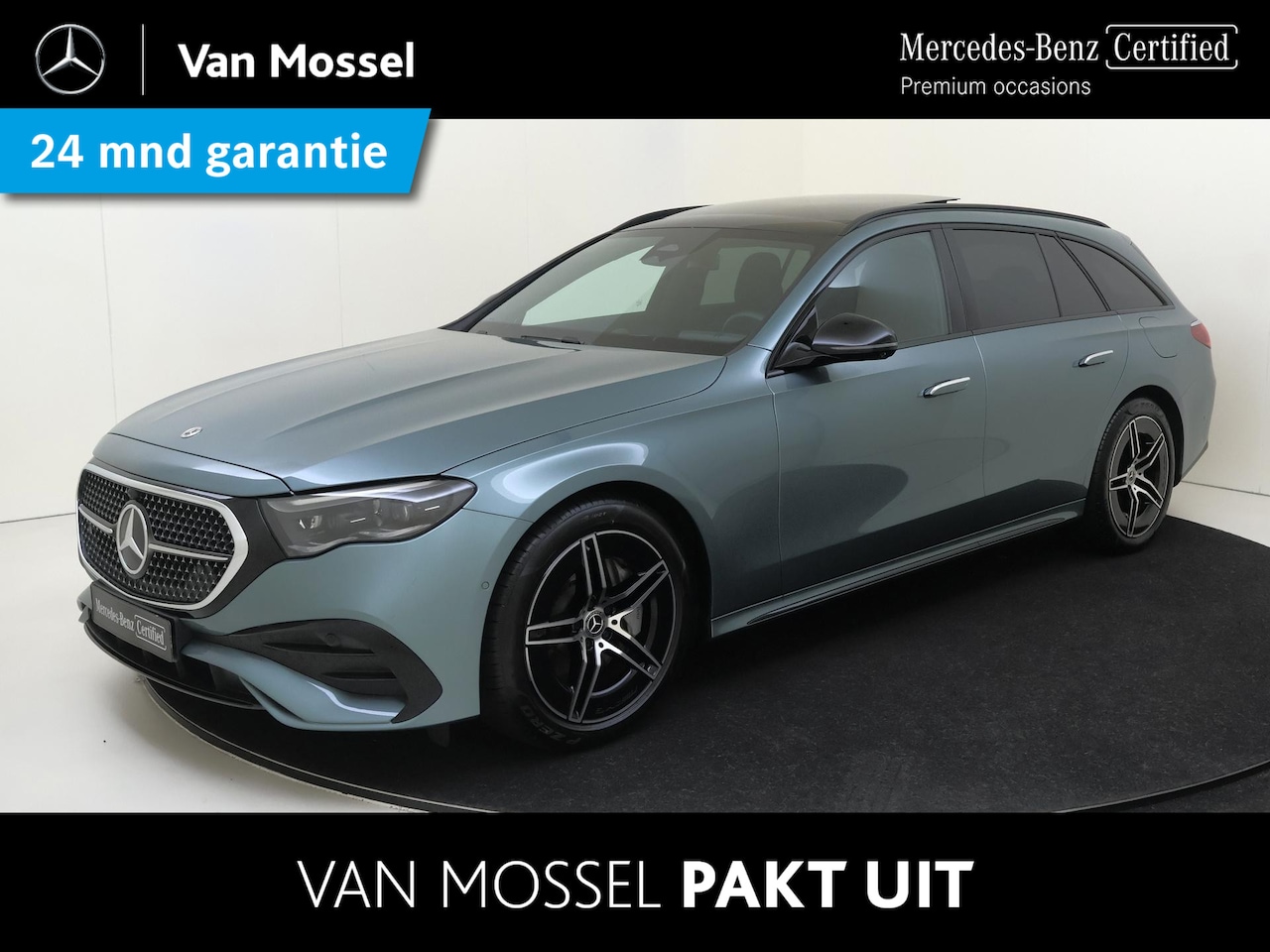 Mercedes-Benz E-klasse Estate - 300 e AMG Line / Premium/ Panoramadak/ SUPERSCREEN/ Burmester 4D/ El. Trekhaak/ Stoelverwa - AutoWereld.nl