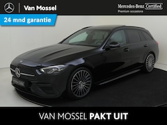 Mercedes-Benz C-klasse Estate - 200 Launch Edition AMG Line Panorama Dak / Nightpakket / Parkeer Camera / Sfeerverlichting