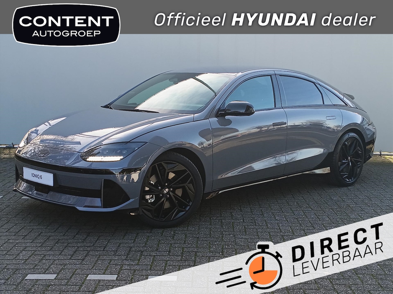 Hyundai IONIQ 6 - 77,4 kWh 229pk RWD Business Edition DIRECT LEVERBAAR - AutoWereld.nl