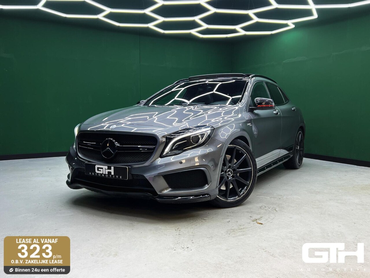 Mercedes-Benz GLA-Klasse - AMG 45 4Matic H/K | Kleppen | Led | Pano - AutoWereld.nl
