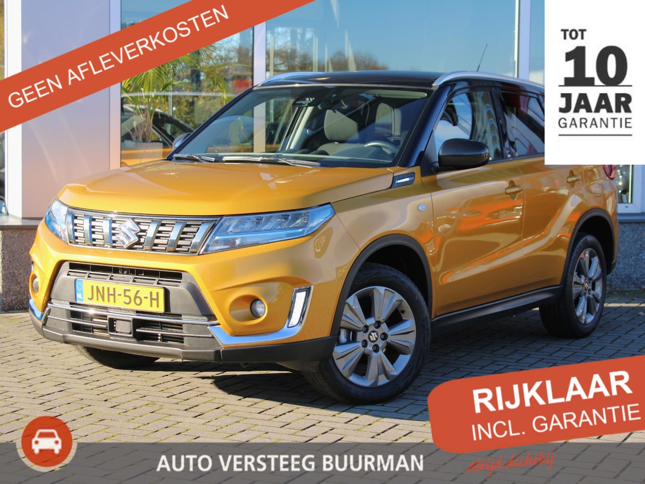 Suzuki Vitara - 1.4 Boosterjet Select Smart Hybrid Automaat Adaptieve Cruise en Climate Control, Carplay/A - AutoWereld.nl