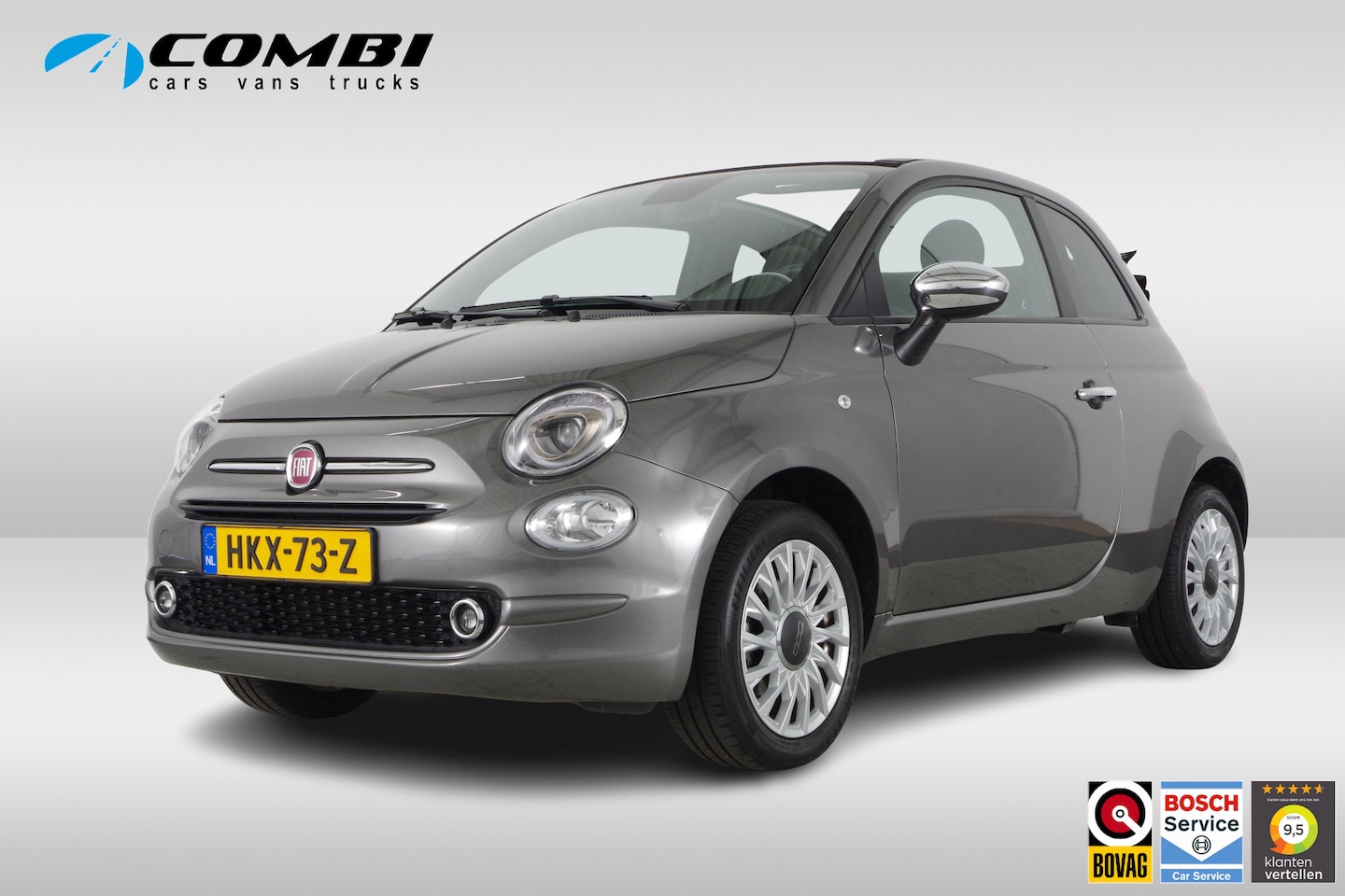 Fiat 500 C - 1.0 Hybrid Dolcevita > Cabrio/Apple Carplay/Cruise control/15inch... - AutoWereld.nl