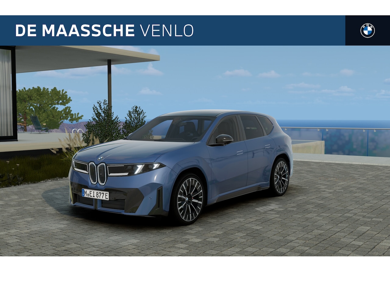 BMW iX3 - 50 xDrive M Sport / Panoramadak / M Sportstoelen / Trekhaak / Parking Assistant Profession - AutoWereld.nl