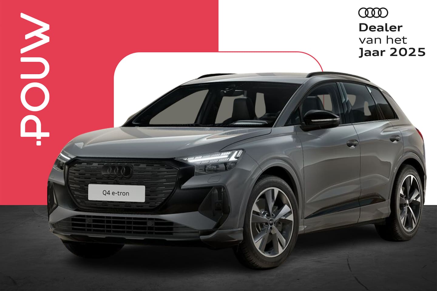 Audi Q4 e-tron - 45 quattro 286pk S Edition Competition 82 kWh | Assistentie Pakket Plus | Zwart Optiek - AutoWereld.nl