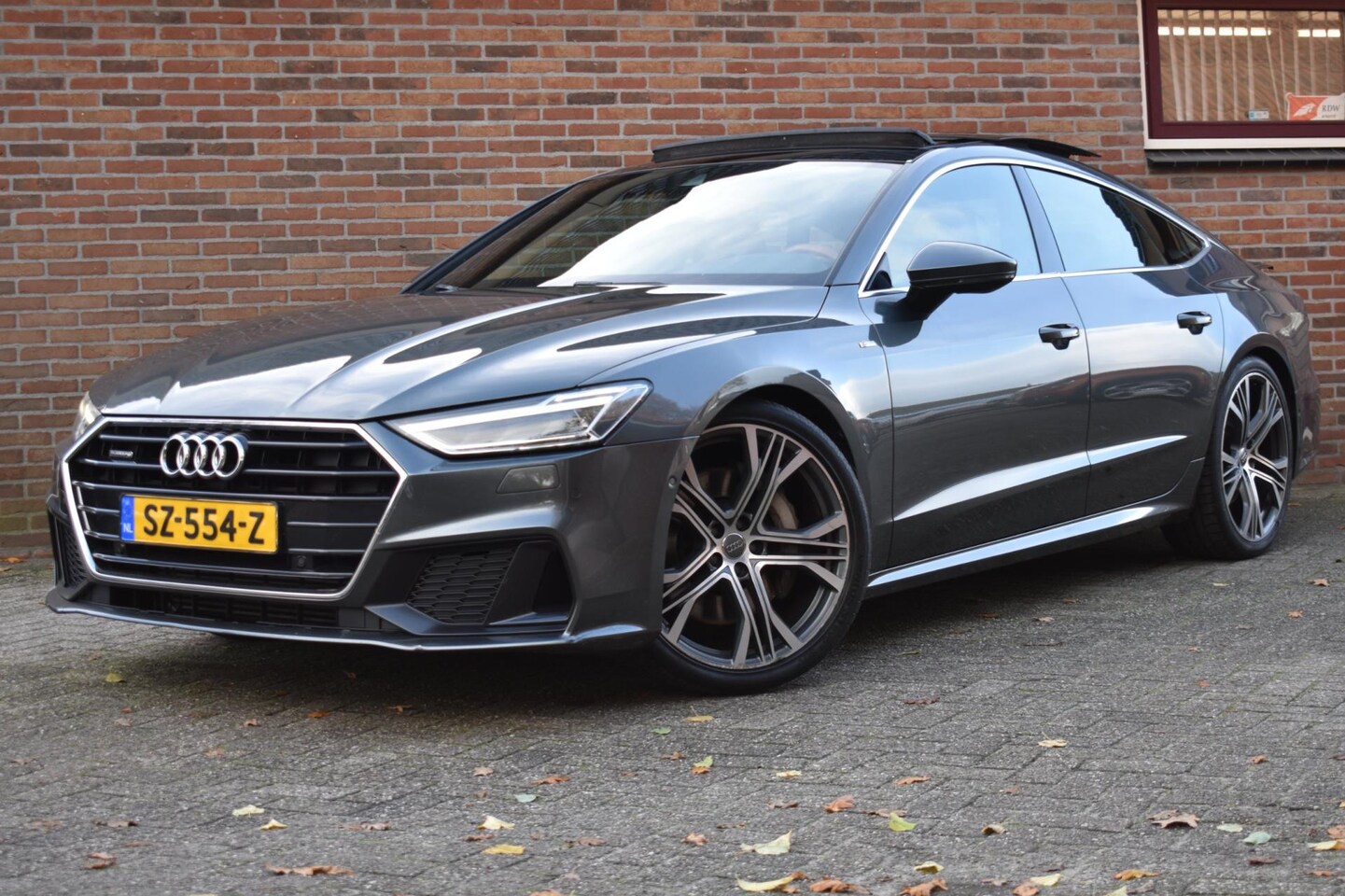 Audi A7 Sportback - 55 TFSI quattro '18 LED Pano S Line Leder Clima Inruil mogelijk - AutoWereld.nl