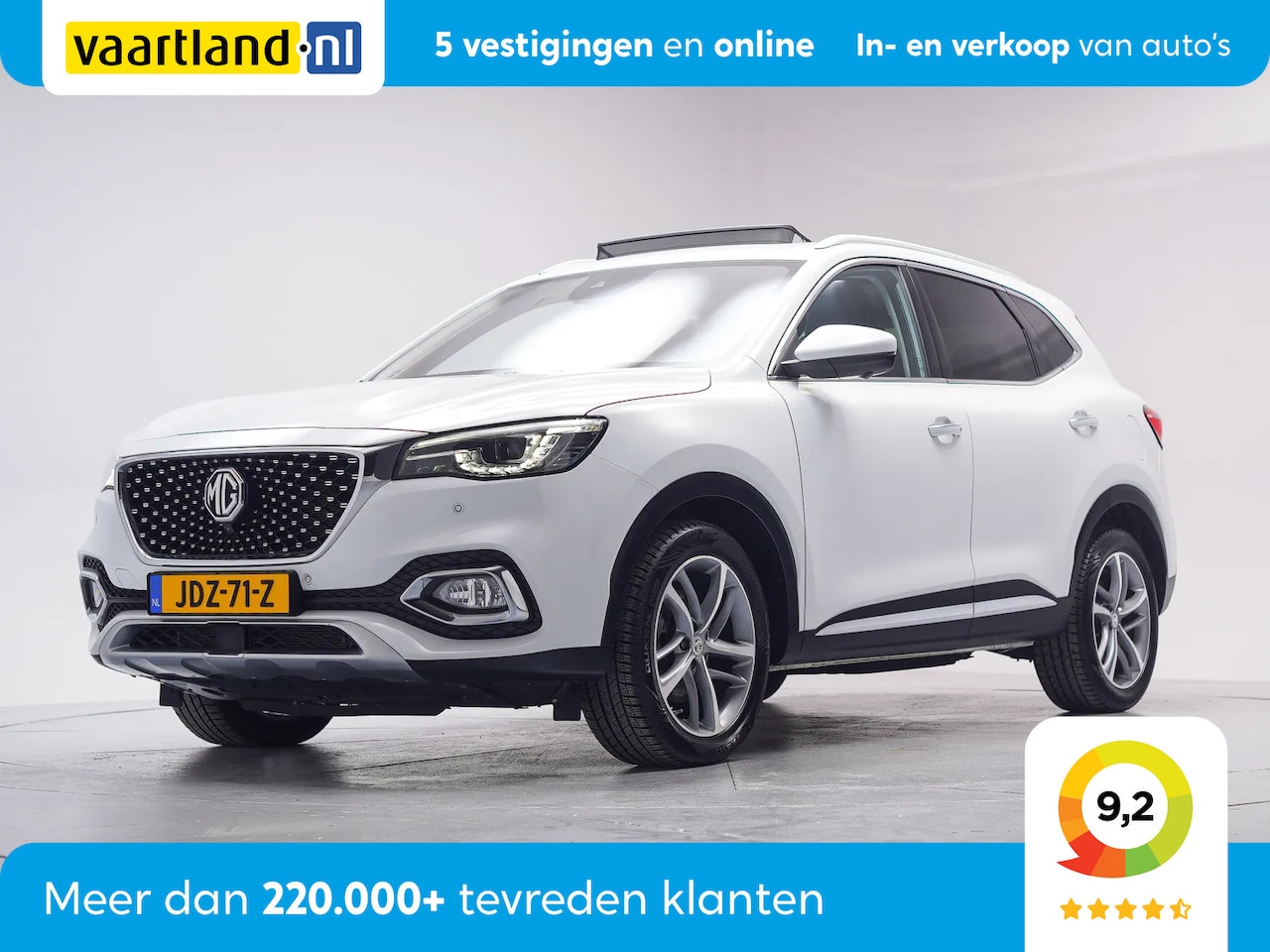 MG EHS - 1.5 PHEV Luxury Aut. [ Panorama Leder Navi 360°cam LED ] - AutoWereld.nl