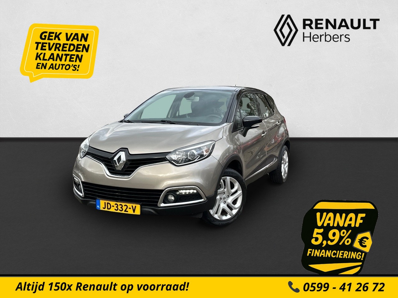 Renault Captur - 0.9 TCe Dynamique NAVI / CAMERA / TREKHAAK / CRUISE - AutoWereld.nl