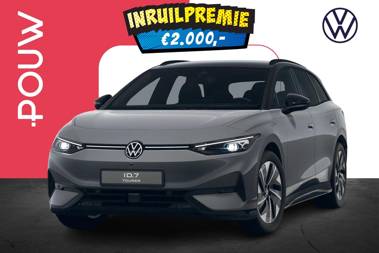 Volkswagen ID.7 Tourer - 286pk Pro Limited Edition 77 kWh | 20" Velgen | Trekhaak Wegklapbaar - AutoWereld.nl