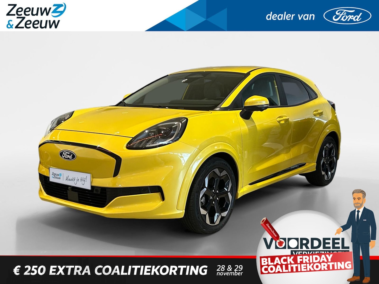 Ford Puma Gen-E - Premium 44 kWh | Verwachte Levertijd 3 Weken | Prijs inclusief €3.000.- Ford Voordeel | 0, - AutoWereld.nl