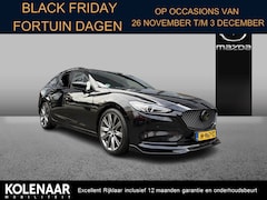 Mazda 6 Sportbreak - 2.0 automaat Sky-G 165pk Signature Black Edition/Eibach verlagingsveren/Maxton Design/Unie