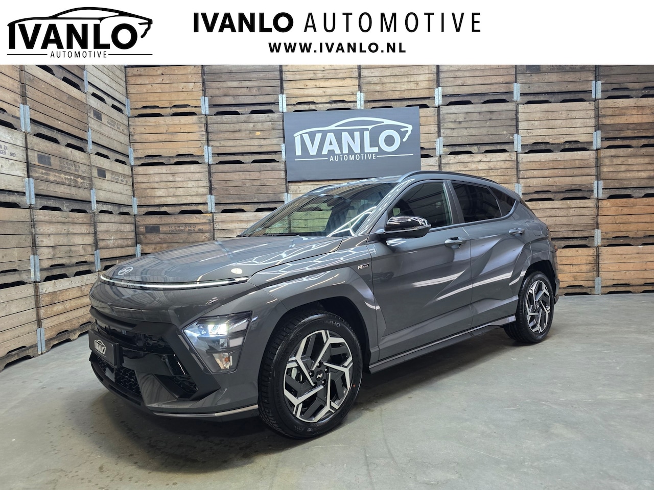 Hyundai Kona - 1.6 GDI HEV N Line Navi Clima Achteruitrijcamera 18''LM - AutoWereld.nl