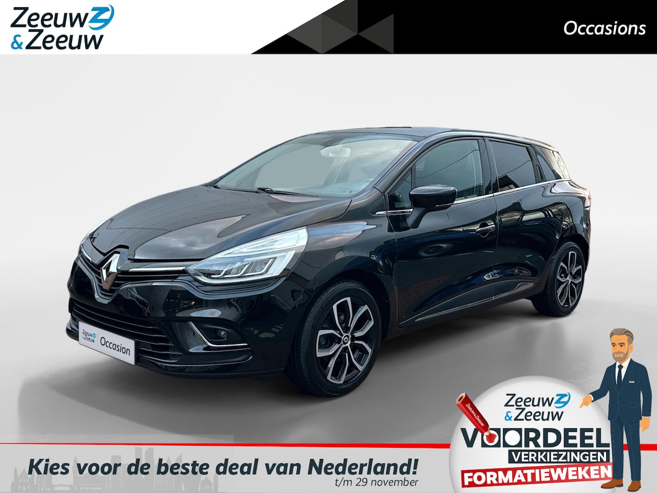 Renault Clio Estate - 0.9 TCe Intens | Navigatie | Parkeersensoren | Panorama Dak | Climate Control | Cruise Con - AutoWereld.nl