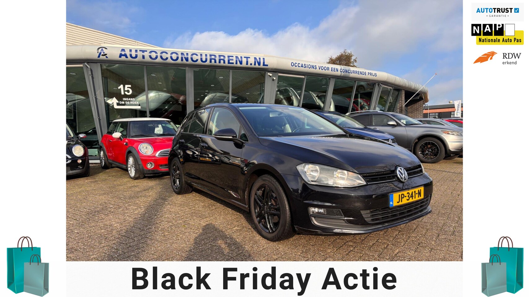 Volkswagen Golf - 1.2 TSI Trendline 1.2 TSI Trendline, Inruil mogelijk. - AutoWereld.nl