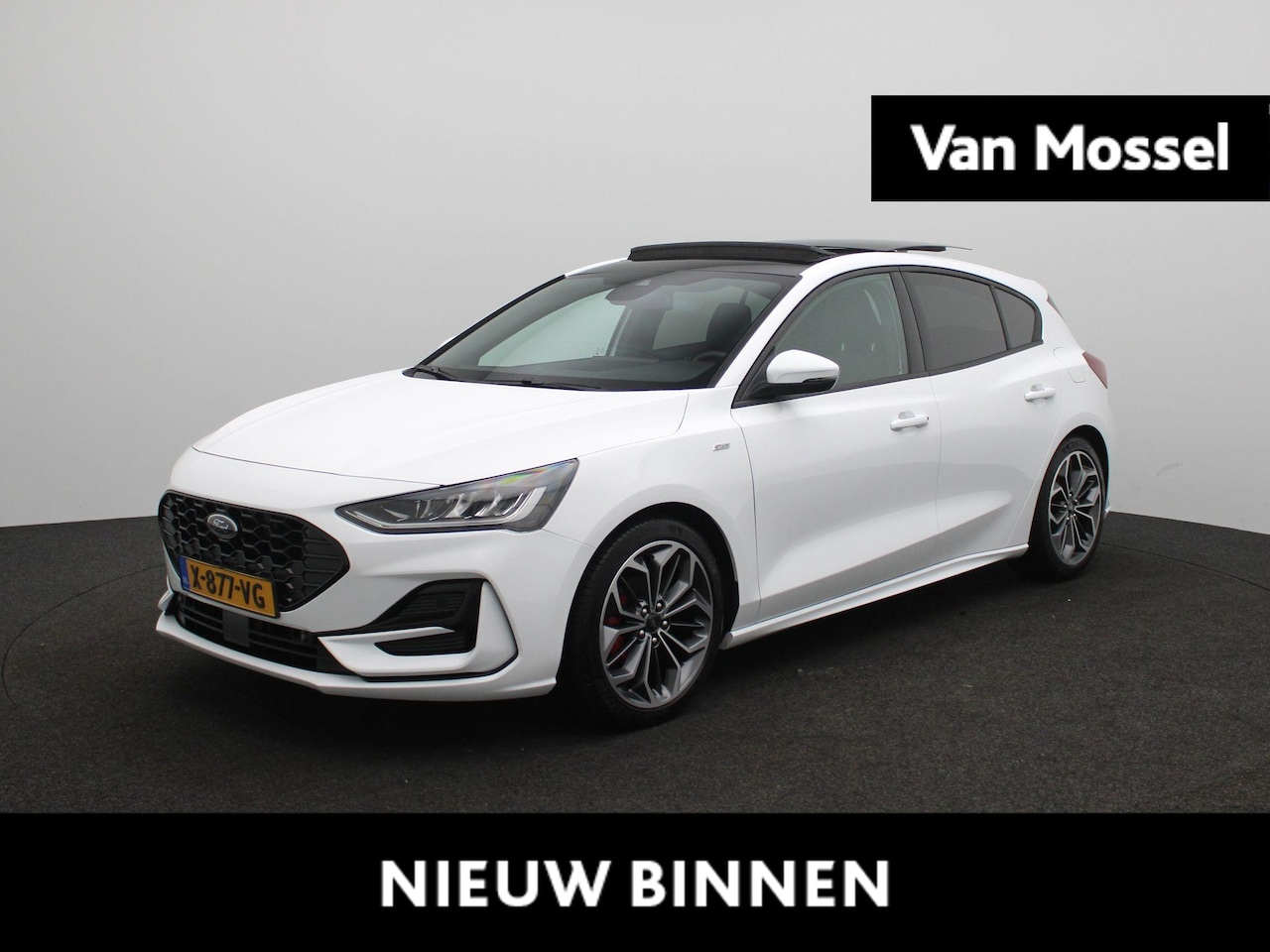 Ford Focus - 1.0 EcoBoost Hybrid ST Line X Aut. | Panoramadak | Winterpack | Navigatie | Apple carplay - AutoWereld.nl